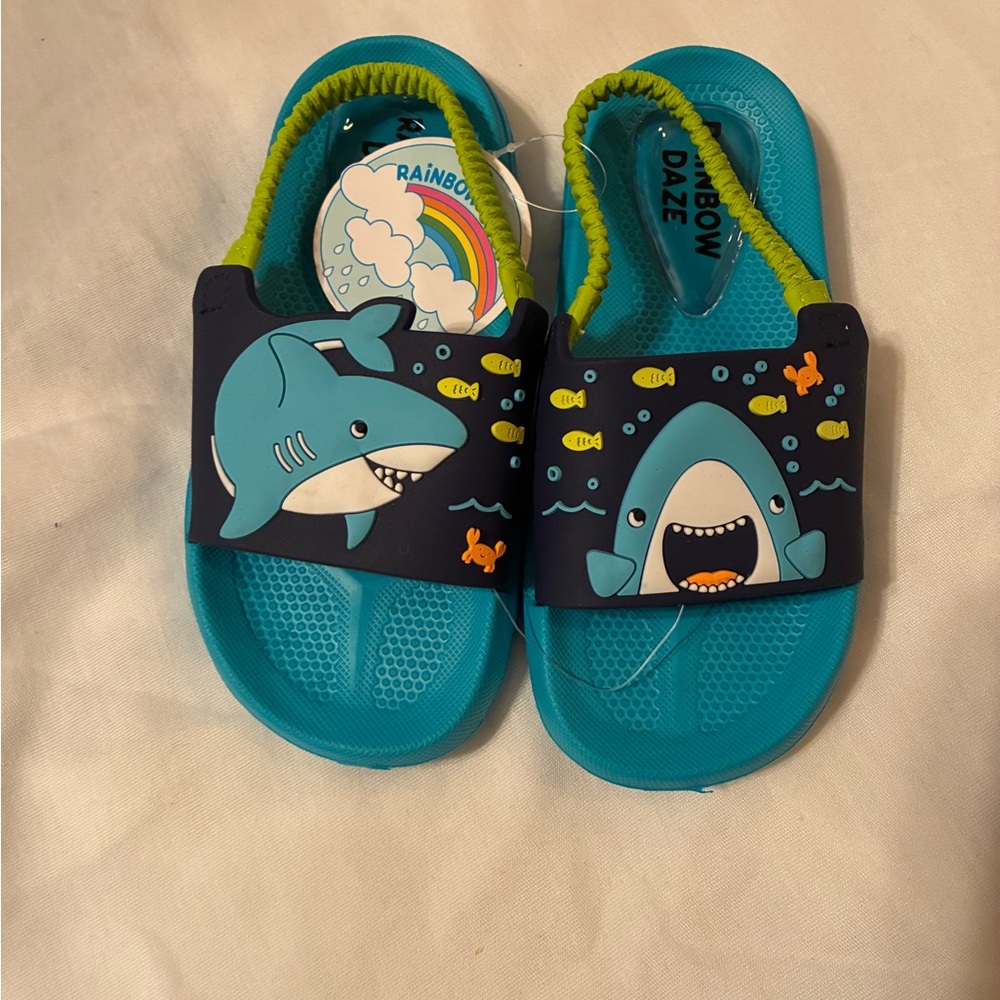Toddler Boys Shark Sandals